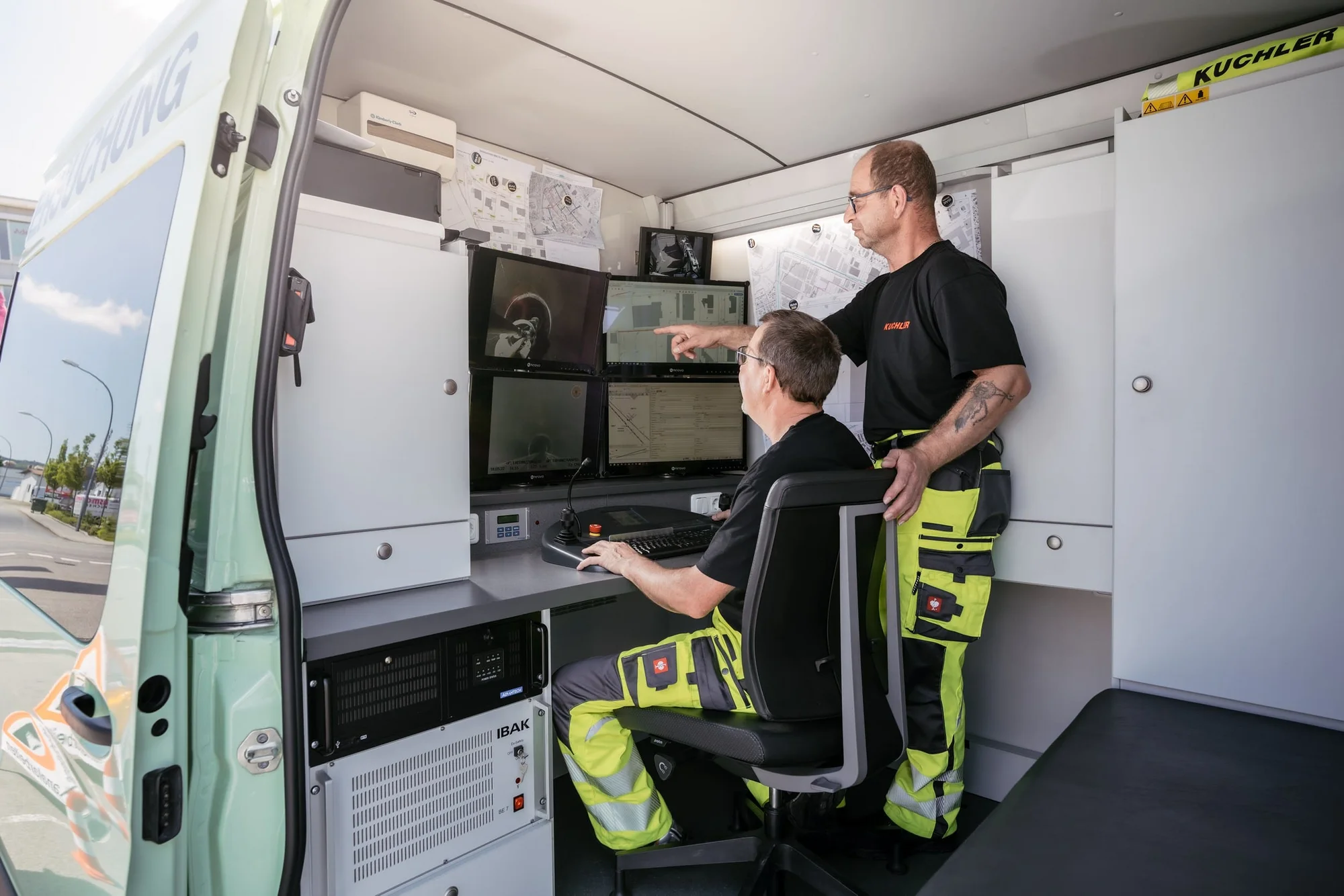 Kanalreinigung mit Hochdrucktechnik in Lindberg